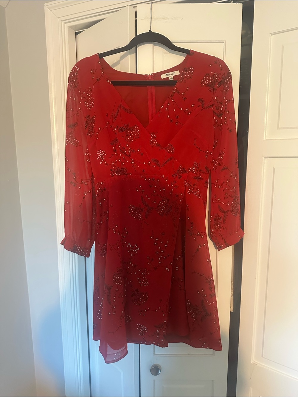 Madewell Hazelwood Wrap Dress - Picture 4 of 7
